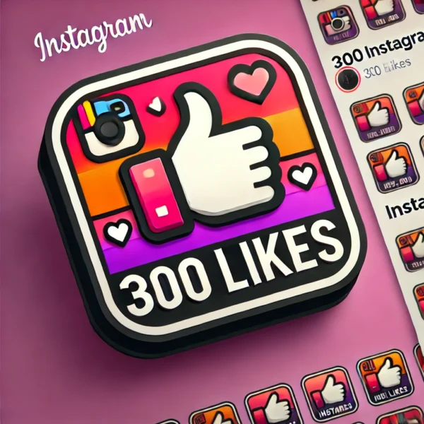 Instagram Likes (+300 Likes)